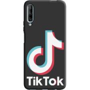 Черный чехол BoxFace Huawei P Smart Pro Tik Tok