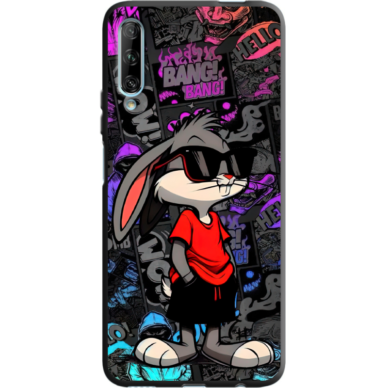 Черный чехол BoxFace Huawei P Smart Pro Малий вухань