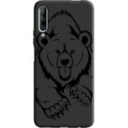 Черный чехол BoxFace Huawei P Smart Pro Grizzly Bear