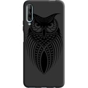 Черный чехол BoxFace Huawei P Smart Pro Owl