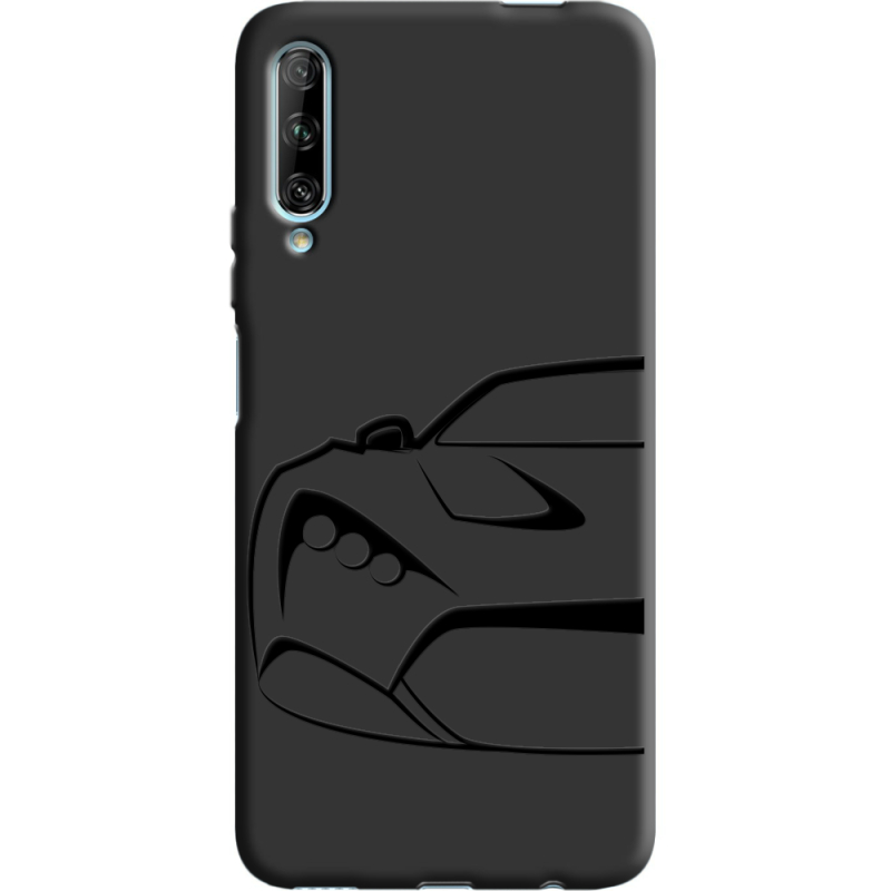 Черный чехол BoxFace Huawei P Smart Pro Sportcar