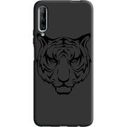 Черный чехол BoxFace Huawei P Smart Pro Tiger