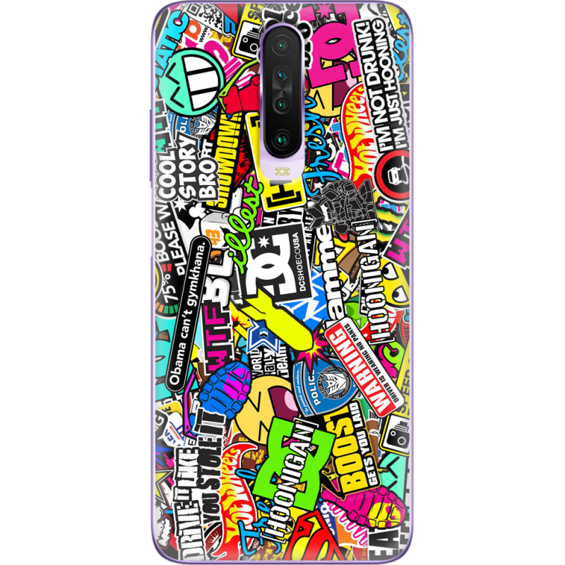 Чехол BoxFace Xiaomi Poco X2 Multicolored Inscriptions