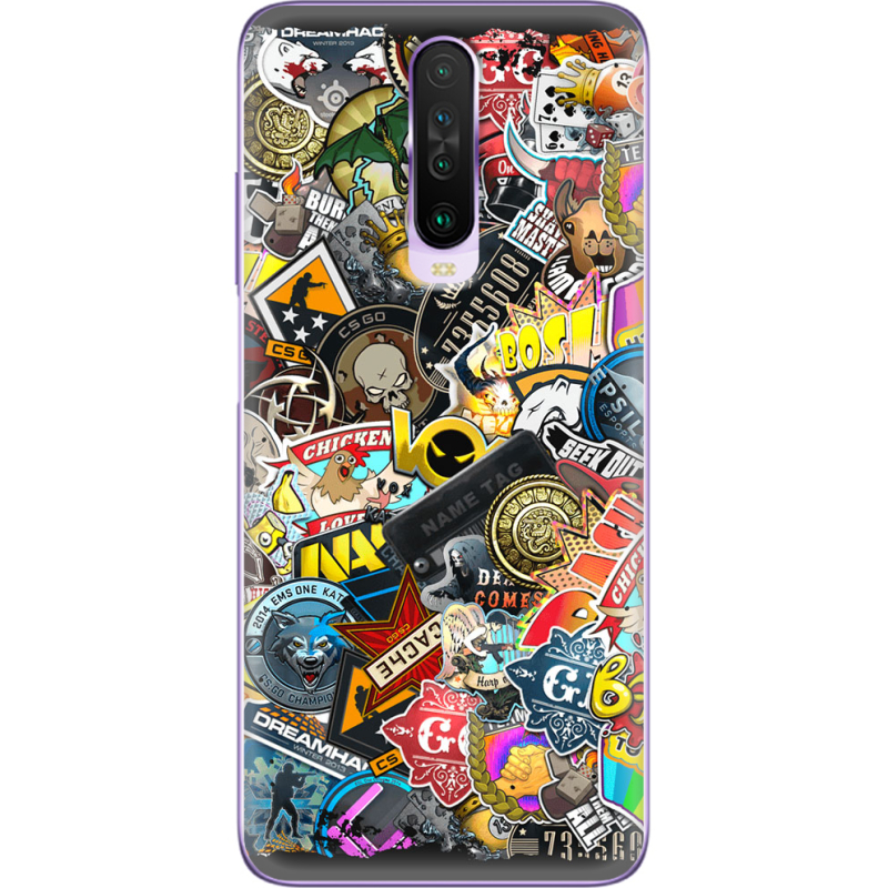 Чехол BoxFace Xiaomi Poco X2 CS:Go Stickerbombing