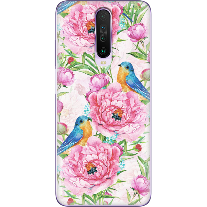 Чехол BoxFace Xiaomi Poco X2 Birds and Flowers