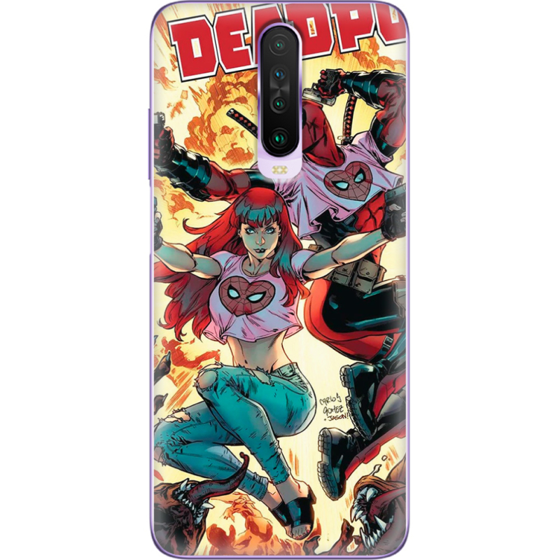 Чехол BoxFace Xiaomi Poco X2 Deadpool and Mary Jane