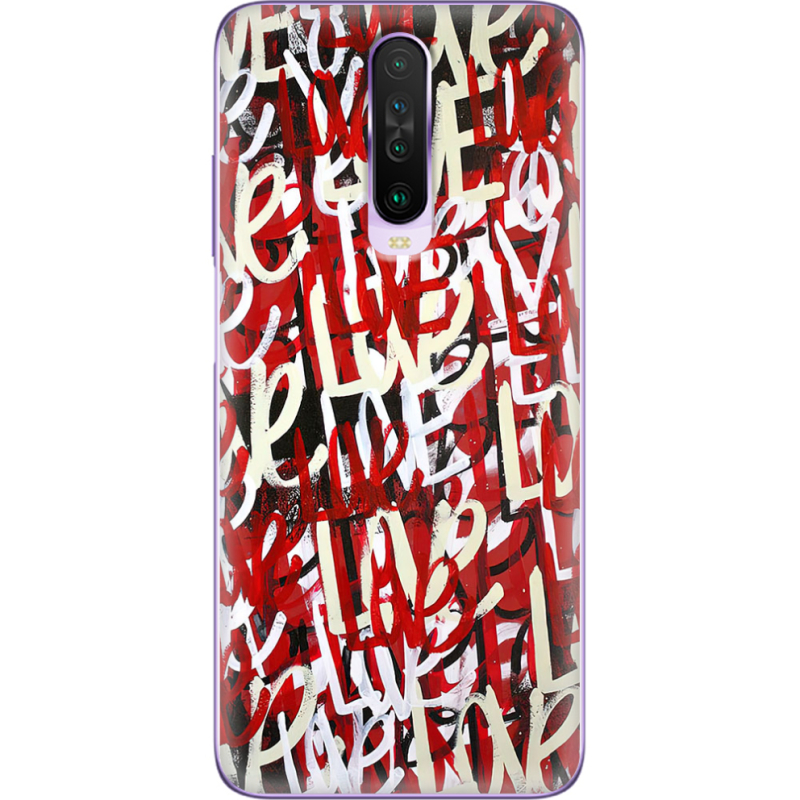 Чехол BoxFace Xiaomi Poco X2 Love Graffiti