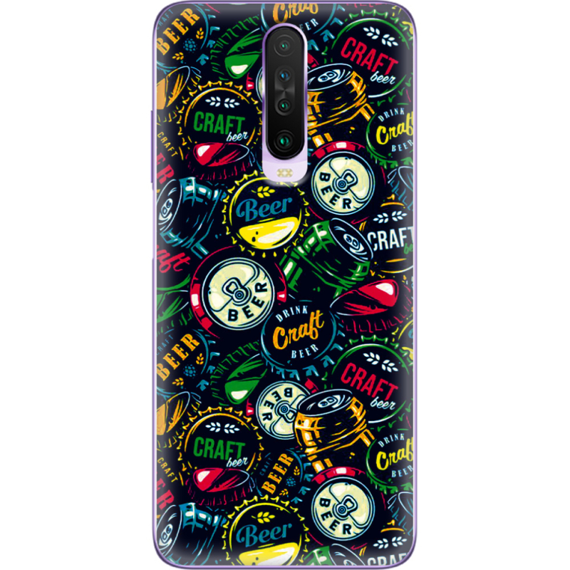 Чехол BoxFace Xiaomi Poco X2 Bottle Caps