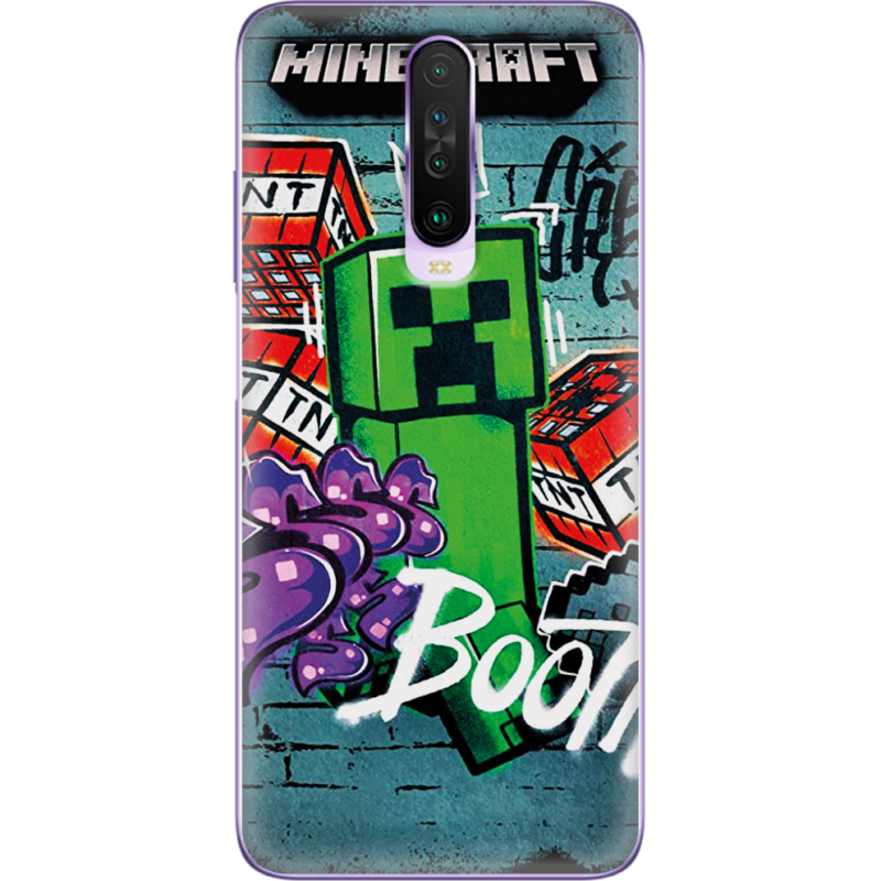 Чехол BoxFace Xiaomi Poco X2 Minecraft Graffiti