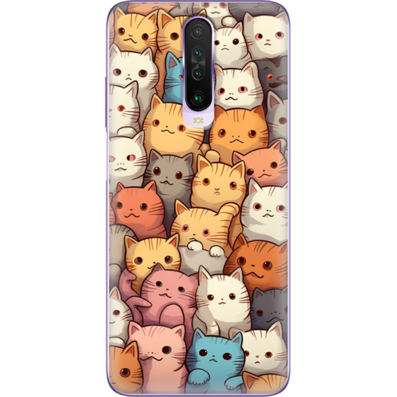 Чехол BoxFace Xiaomi Poco X2 Котики муркотики