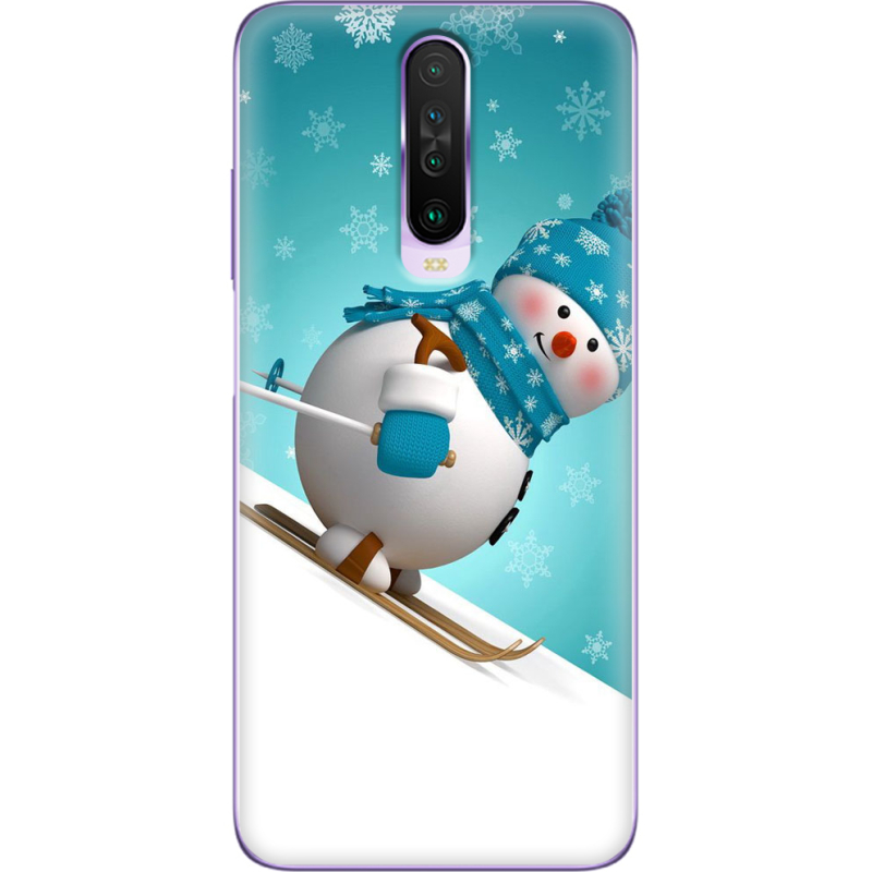 Чехол BoxFace Xiaomi Poco X2 Skier Snowman