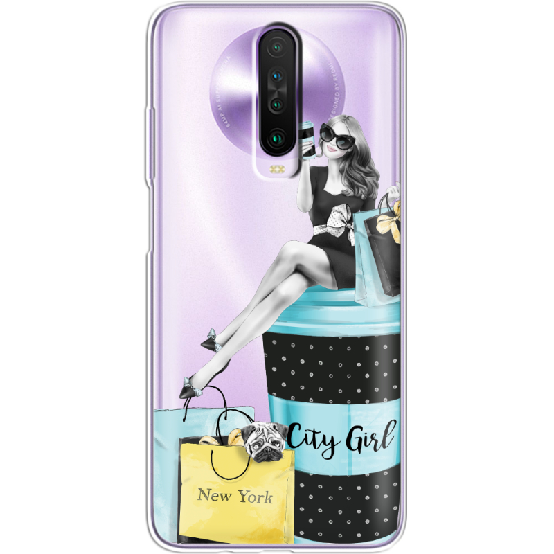 Прозрачный чехол BoxFace Xiaomi Poco X2 City Girl