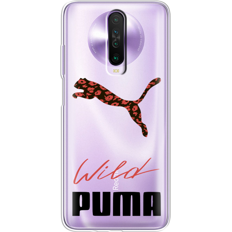 Прозрачный чехол BoxFace Xiaomi Poco X2 Wild Cat