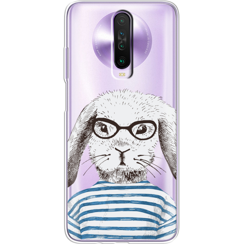 Прозрачный чехол BoxFace Xiaomi Poco X2 MR. Rabbit