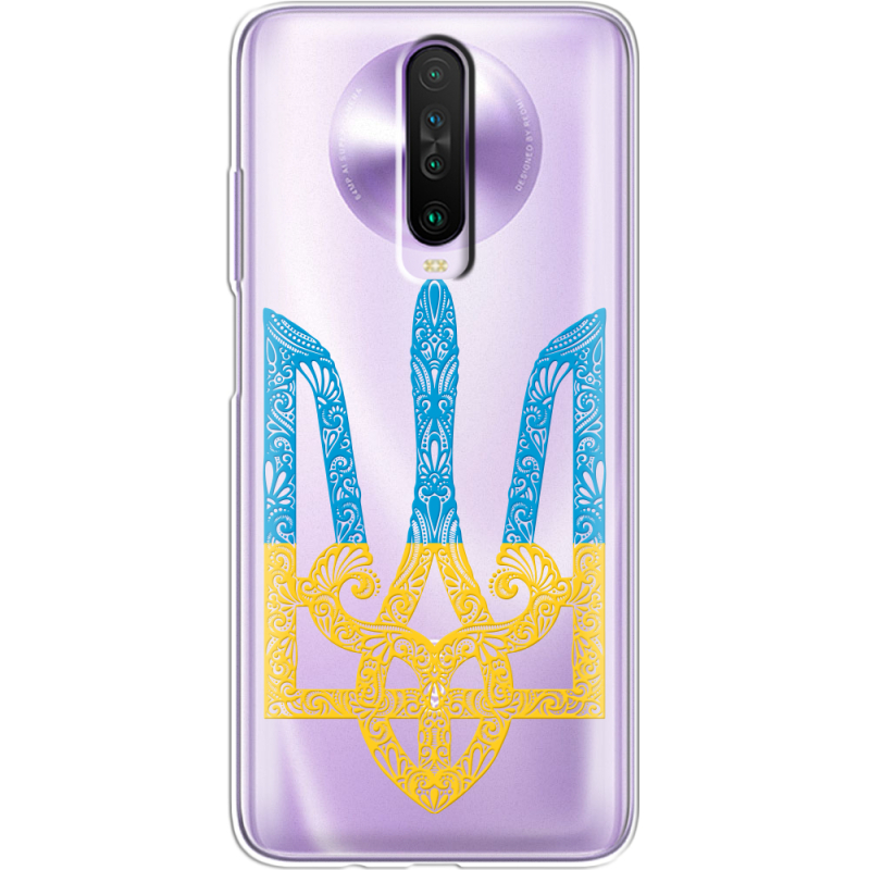 Прозрачный чехол BoxFace Xiaomi Poco X2 Gold Trident