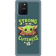 Чехол Uprint Samsung G770 Galaxy S10 Lite Strong in me Cuteness is