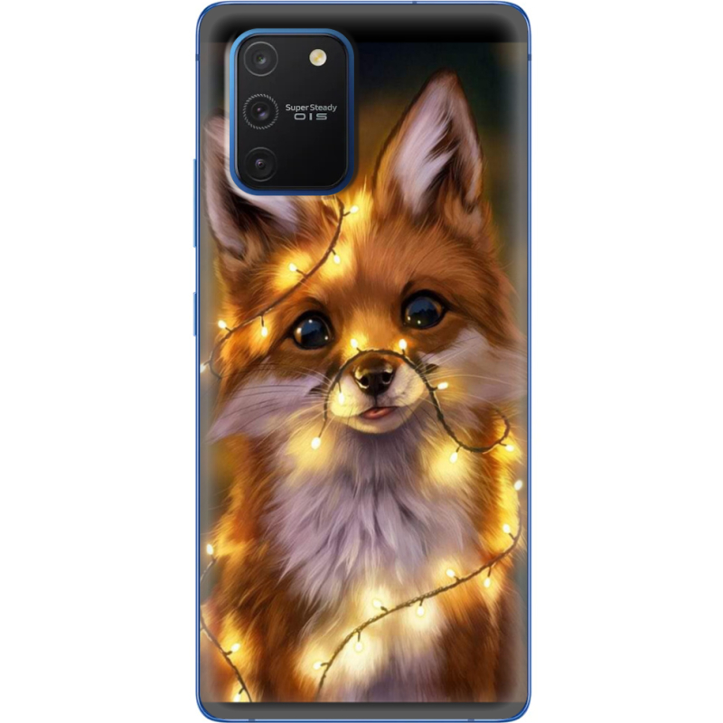 Чехол Uprint Samsung G770 Galaxy S10 Lite Різдвяна лисичка