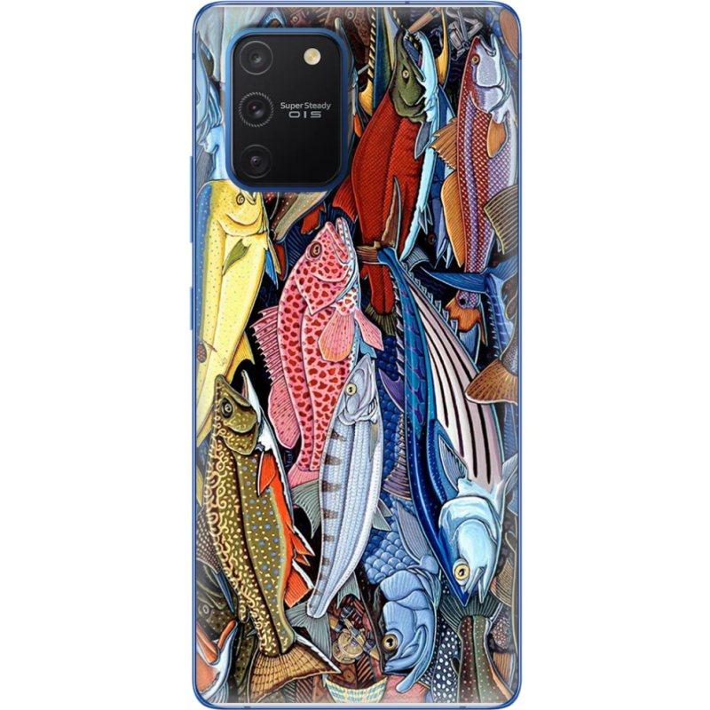 Чехол Uprint Samsung G770 Galaxy S10 Lite Sea Fish