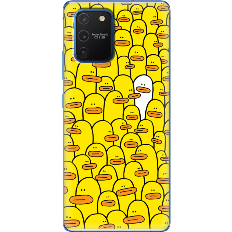 Чехол Uprint Samsung G770 Galaxy S10 Lite Yellow Ducklings
