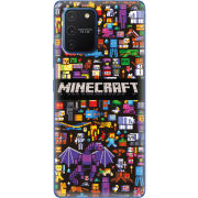 Чехол Uprint Samsung G770 Galaxy S10 Lite Minecraft Mobbery