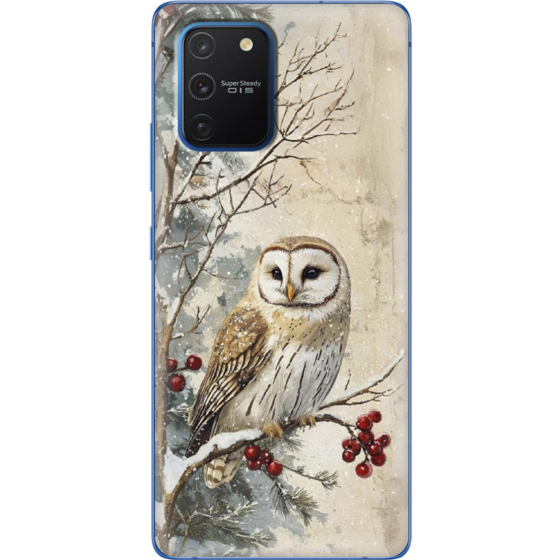 Чехол Uprint Samsung G770 Galaxy S10 Lite Christmas Owl