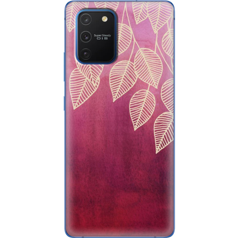 Чехол Uprint Samsung G770 Galaxy S10 Lite Gold Leaves