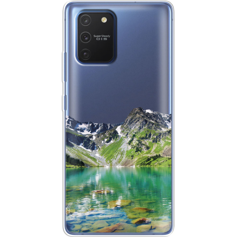 Прозрачный чехол BoxFace Samsung G770 Galaxy S10 Lite Green Mountain