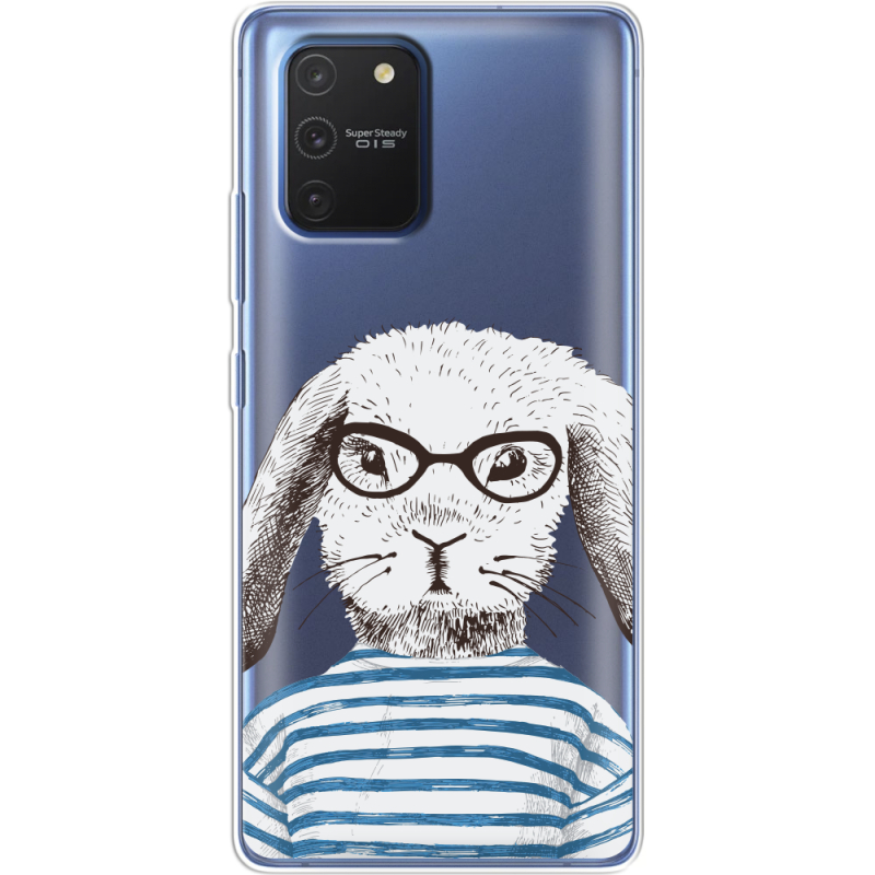 Прозрачный чехол BoxFace Samsung G770 Galaxy S10 Lite MR. Rabbit