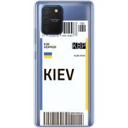 Прозрачный чехол BoxFace Samsung G770 Galaxy S10 Lite Ticket Kiev