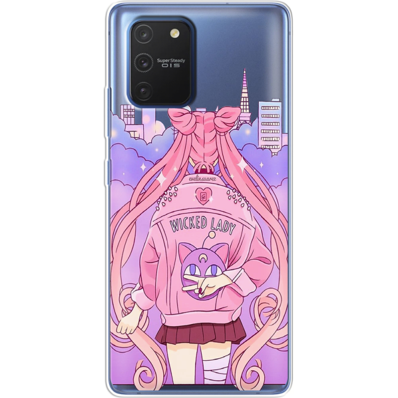 Прозрачный чехол BoxFace Samsung G770 Galaxy S10 Lite Wiked Lady