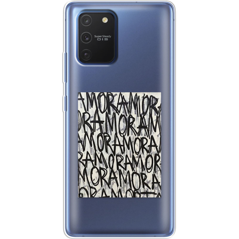 Прозрачный чехол BoxFace Samsung G770 Galaxy S10 Lite Amor Amor