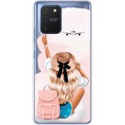 Прозрачный чехол BoxFace Samsung G770 Galaxy S10 Lite Travel Girl