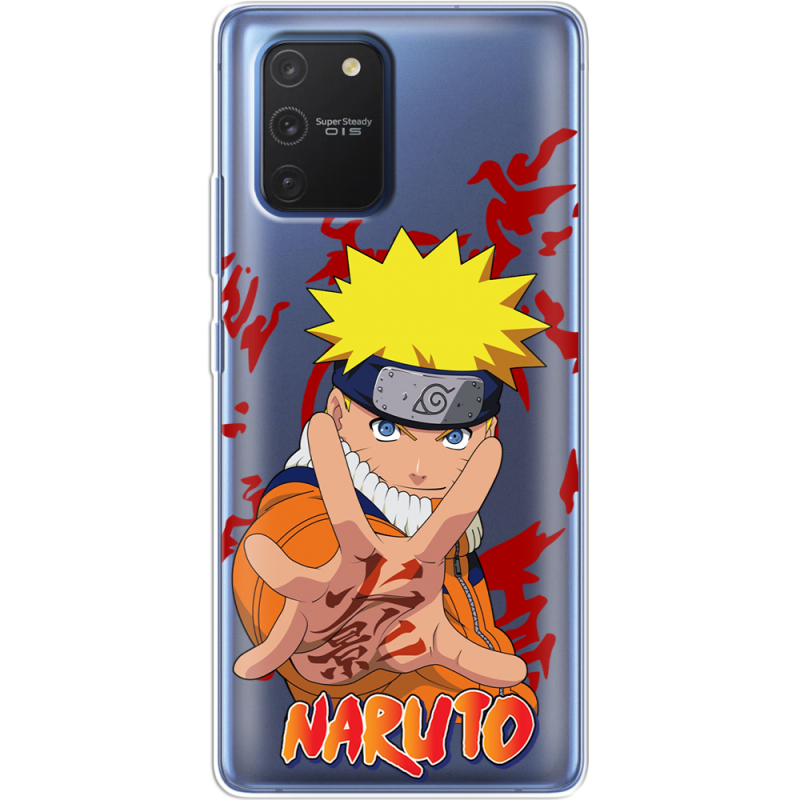 Прозрачный чехол BoxFace Samsung G770 Galaxy S10 Lite Naruto