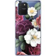 Прозрачный чехол BoxFace Samsung G770 Galaxy S10 Lite Floral Dark Dreams