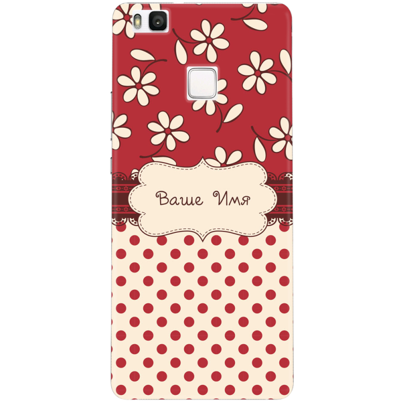 Чехол Uprint Huawei P9 lite Именной Polka Dots