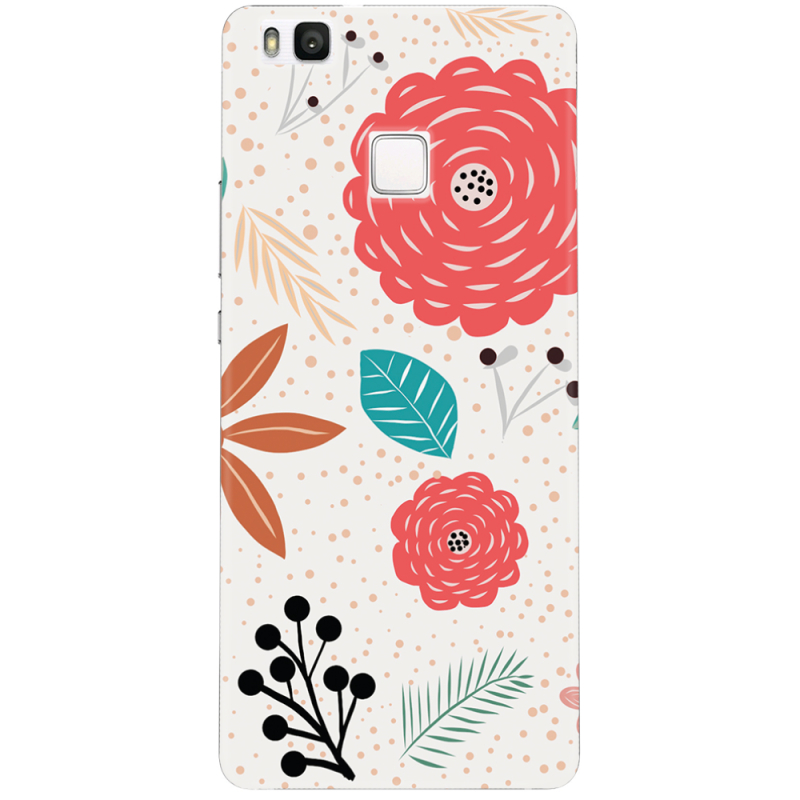 Чехол Uprint Huawei P9 lite Line Flowers