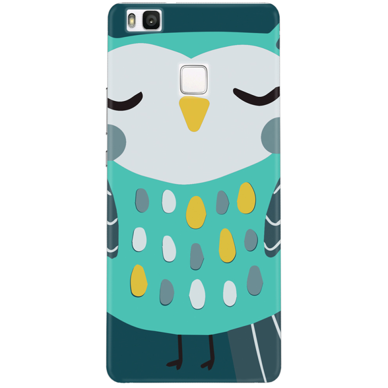 Чехол Uprint Huawei P9 lite Green Owl