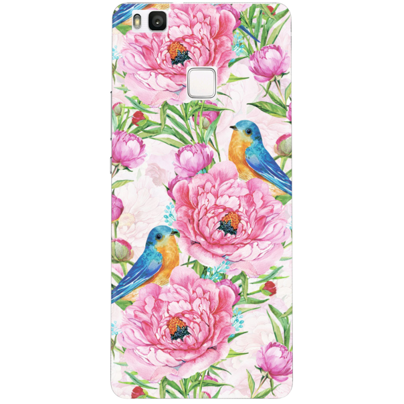 Чехол Uprint Huawei P9 lite Birds and Flowers