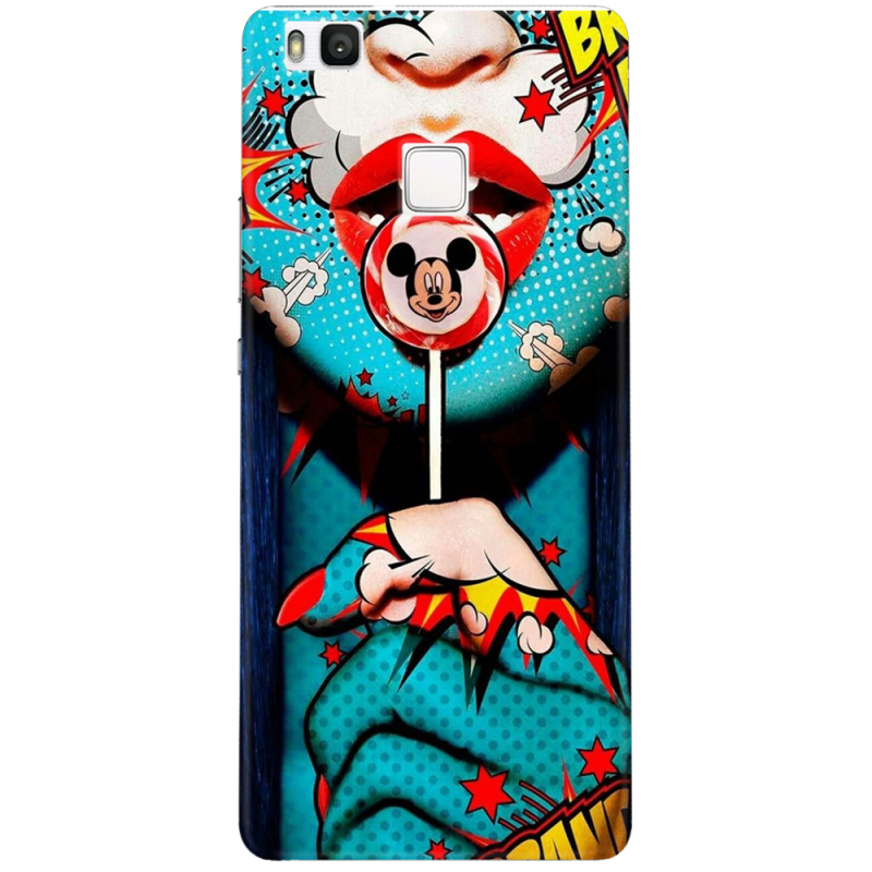 Чехол Uprint Huawei P9 lite Girl Pop Art