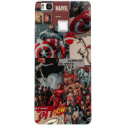 Чехол Uprint Huawei P9 lite Marvel Avengers