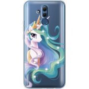 Чехол со стразами Huawei Mate 20 Lite Unicorn Queen