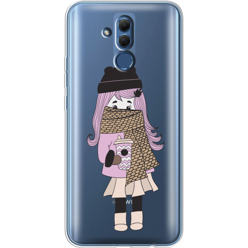 Прозрачный чехол BoxFace Huawei Mate 20 Lite Winter Morning Girl