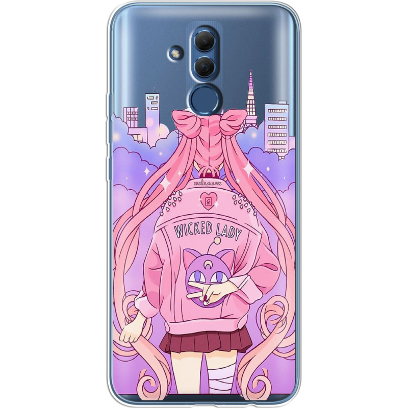 Прозрачный чехол BoxFace Huawei Mate 20 Lite Wiked Lady