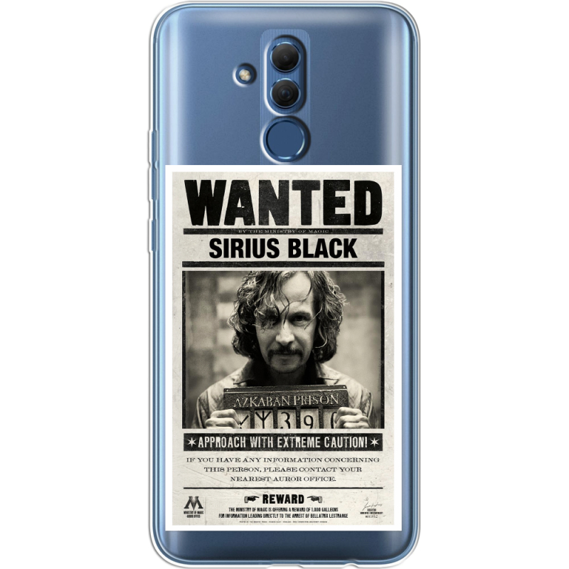 Прозрачный чехол BoxFace Huawei Mate 20 Lite Sirius Black
