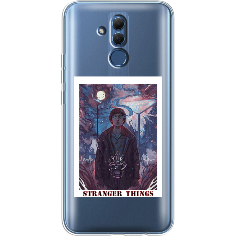Прозрачный чехол BoxFace Huawei Mate 20 Lite Stranger Things