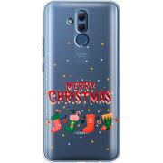 Прозрачный чехол BoxFace Huawei Mate 20 Lite Merry Christmas