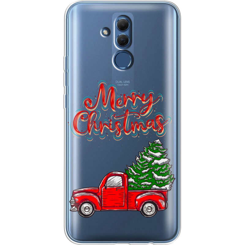 Прозрачный чехол BoxFace Huawei Mate 20 Lite Holiday Car