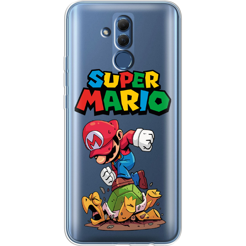 Прозрачный чехол BoxFace Huawei Mate 20 Lite Super Mario