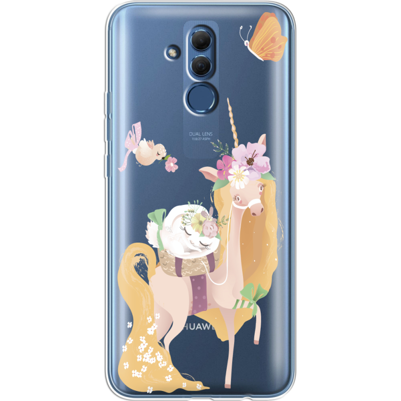 Прозрачный чехол BoxFace Huawei Mate 20 Lite Uni Blonde