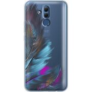 Прозрачный чехол BoxFace Huawei Mate 20 Lite Feathers